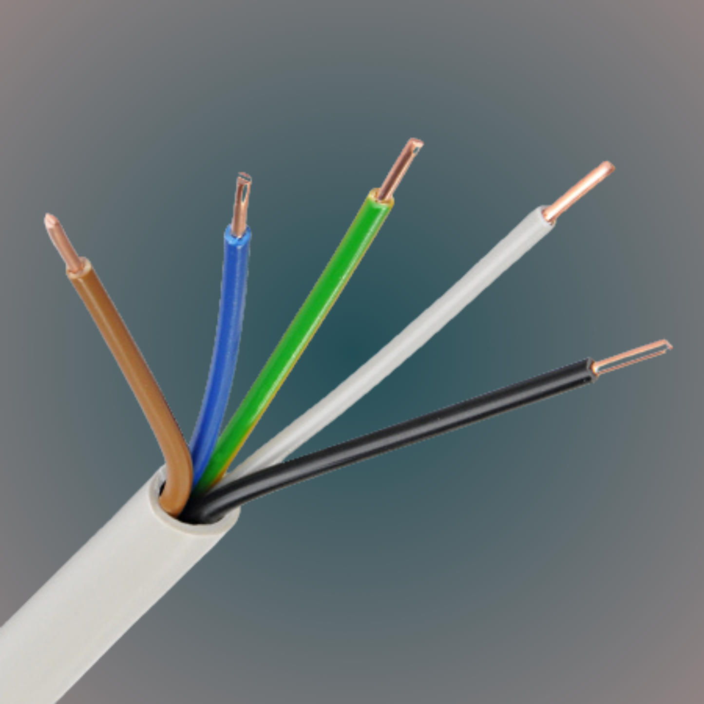 VerbingdungsKabel 5×2,5 mm² – PVC Mantelleitung❄️