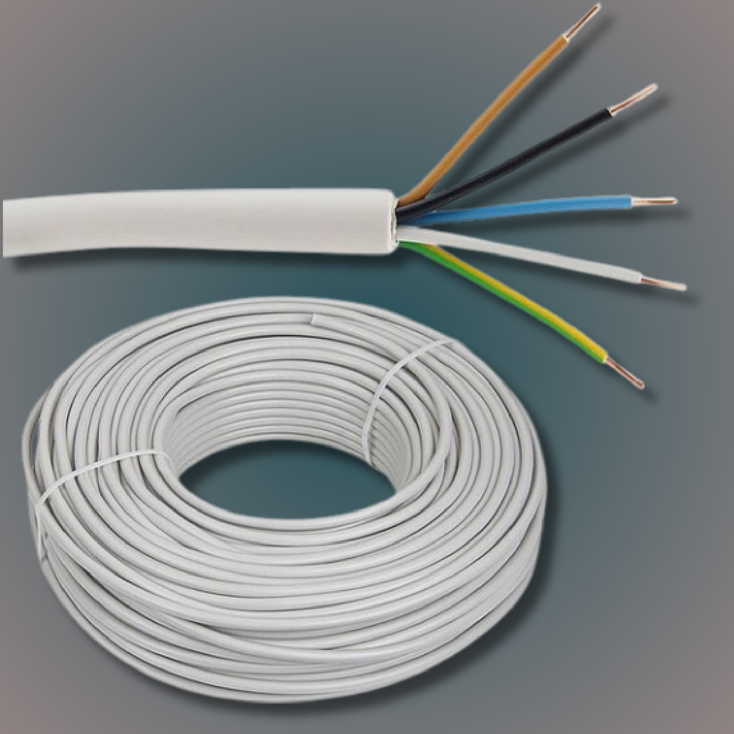 VerbingdungsKabel 5×2,5 mm² – PVC Mantelleitung❄️